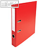 Exacompta Ordner Premium, DIN A4, R?cken 50 mm, PVC, rot, 10 St?ck, 53545E