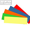 Moderationskarten Intensivfarben, Rechteck 540 x 90mm, 140g/m?, sortiert, 180 St