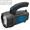 LED-Handscheinwerfer, Leuchtweite: bis 213 m, (B)157 mm, ABS, schwarz/blau