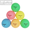 Tischtennisbälle "Color Popps", farblich sortiert, 6er Set, 649015