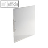 Exacompta Ringbuch DIN A4, 2-Ringe ? 15 mm, PP transparent, 20 St?ck, 54194E
