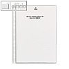 officio Prospekth?llen DIN A4, 60my, gepr?gt, oben offen, 100 St?ck, BRG620239