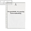 officio Prospekth?llen DIN A4, 80my, gepr?gt, oben offen, 100 St?ck