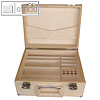 officio Moderationskoffer compact -- ohne Inhalt, 35 x 27 x 18 cm, Holz, M154101