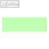 Moderationskarten helle Farben, Rechteck 340x90 mm, Papier 140g/m?, gr?n, 100Bl.