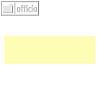 Moderationskarten helle Farben, Rechteck 340x90 mm, Papier 140g/m?, gelb, 100Bl.