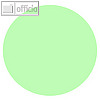 Moderationskarten helle Farben, Kreis (?)90 mm, Papier 140g/m?, gr?n, 100 Bl.