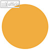 Moderationskarten helle Farben, Kreis (?)90 mm, Papier 140g/m?, orange, 100 Bl.