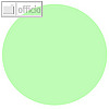 Moderationskarten helle Farben, Kreis (?)140 mm, Papier 140g/m?, gr?n, 100 Bl.