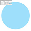 Moderationskarten helle Farben, Kreis (?)180mm, Papier 140g/m?, blau, 100Bl.