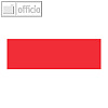 Moderationskarten Intensivfarben, Rechteck 200 x 90 mm, 140g/m? rot, 100 St.