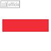 Moderationskarten Intensivfarben, Rechteck 340 x 90 mm, 140g/m?, rot, 100 St.
