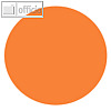 Moderationskarten Intensivfarben, Kreis ? 90 mm Papier 140g/m? orange, 100 St.