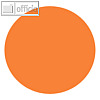 Moderationskarten Intensivfarben, Kreis ? 140 mm Papier 140g/m? orange, 100 St.