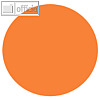 Moderationskarten Intensivfarben, Kreis ? 180 mm Papier 140g/m? orange, 100 St.