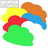 Moderationskarten Intensivfarben, Wolke, 320 x 230 mm, 140g/m?, sortiert, 100 St