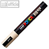 POSCA Pigmentmarker PC-5M, Rundspitze 1.8 - 2.5 mm, beige, PC5M BE