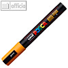 POSCA Pigmentmarker PC-5M, Rundspitze 1.8 - 2.5 mm, hellorange, PC-5M O