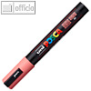 POSCA Pigmentmarker PC-5M, Rundspitze 1.8 - 2.5 mm, korallenrosa, PC-5M C