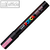 POSCA Pigmentmarker PC-5M, Rundspitze 1.8 - 2.5 mm, rosa metallic, PC-5M REM