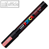 POSCA Pigmentmarker PC-5M, Rundspitze 1.8 - 2.5 mm, rot metallic, PC-5M RM