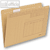 LEITZ Einstellmappe, DIN A4, 250 g/m?, naturbraun, 100 St?ck, 2435-00-00