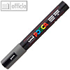 POSCA Pigmentmarker PC-5M, Rundspitze 1.8 - 2.5 mm, tiefgrau, PC5M GP