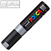 POSCA Pigmentmarker PC-8K, Keilspitze 8 mm, silber, PC-8K AR