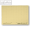 Elba Beschriftungsschilder f?r Sichtreiter, 58 x 18 mm, gelb, 500 St?ck, 83582GB