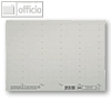 Elba Beschriftungsschilder f?r Sichtreiter, 58 x 18 mm, wei?, 500 St?ck, 83582WE
