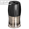 Doppelspitzdose Taill‘Liberty, (H)64 mm, Metall/Kunststoff, schwarz, FTC250571