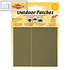 KLEIBER Outdoor-Patches, selbstklebend, 65 x 120 mm, beige, 2er Set, 43212