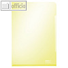 Sichth?lle SUPER PREMIUM A4, 150my, PVC, gelb klar, geklebte Unterseite, 10 St.