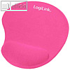 Logilink Handgelenkauflage Mit Mauspad pink