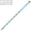STABILO Bleistift EASYgraph "S" f?r Rechtsh?nder, H?rtegrad: HB, blau, 326/02-HB