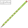 STABILO Bleistift EASYgraph "S" f?r Rechtsh?nder, H?rtegrad: HB, gr?n, 326/04-HB