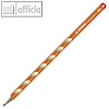Bleistift EASYgraph "S" f?r Rechtsh?nder, H?rtegrad: HB, orange, 326/03-HB
