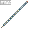 STABILO Bleistift EASYgraph "S" für Rechtshänder, Härtegrad: HB, petrol, 326/HB