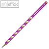 STABILO Bleistift EASYgraph "S" f?r Rechtsh?nder, H?rtegrad: HB, pink, 326/01-HB