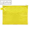 Reißverschlusstasche A4, 320 x 235 mm, wasserabw., 260my, EVA/PVC frei, gelb,10 