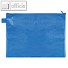 Rei?verschlusstasche A4, 320 x 235 mm, wasserabw., 260my, EVA/PVC frei, blau,10S