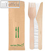 NATURE Star Besteck-Set "Double", 3-teilig, Birkenholz, 500 Sets, 388604