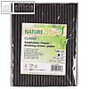 NATURE Star Papier-Trinkhalm, (L)197 mm, schwarz, 100 St?ck, 421000