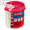 Herlitz Verpackungs-Kordel-Spender, (L)120 m, PP, braun, 300010448