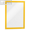 Durable Inforahmen DURAFRAME?, DIN A4, selbstklebend, gelb, 2 St?ck, 487204
