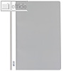 Herlitz Schnellhefter, DIN A4, PP-Folie, dunkelgrau, 11387446