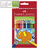 Faber Castell Dreikant Buntstifte Jumbo 24er Etui