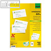 Sigel PC-Visitenkarten 3C, 85 x 55 mm, 225 g/m?, hochwei?, 100 St?ck, LP795
