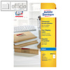 Adress-Etiketten, 210 x 297 mm, Inkjet, transparent, 25 St?ck, J8567-25