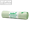 Kompostbeutel aus Bio-Folie, 10 Liter, St?rke 14 my, 44 x 50 cm, gr?n, 26 St?ck
